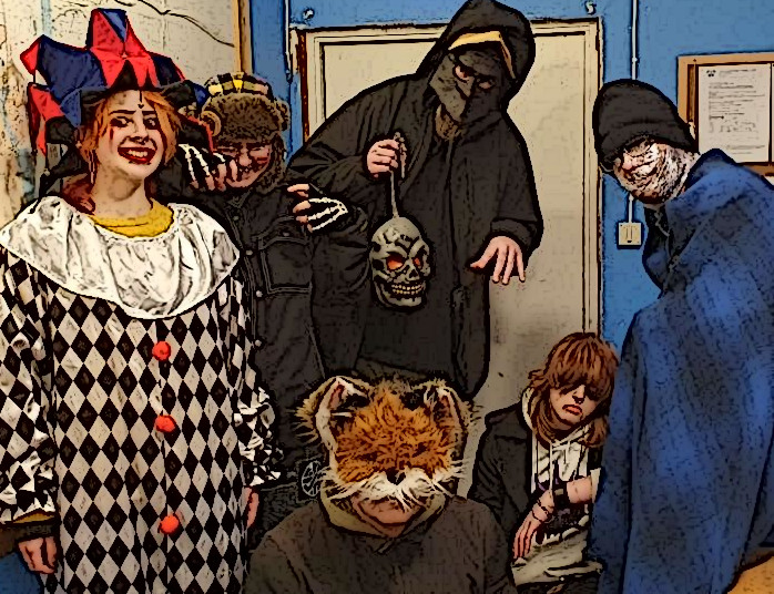 Spökpromenad på Halloween är också en form av lajv, eller hur?